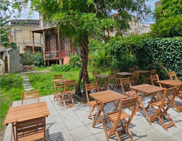 Bed and Breakfast Le Jardin Cafe Burdeos Exterior foto