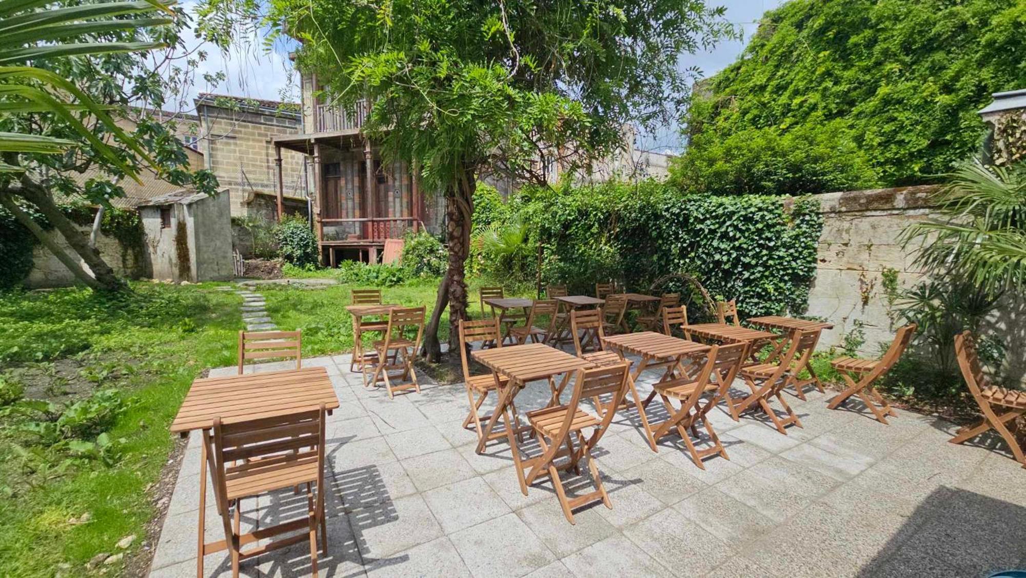 Bed and Breakfast Le Jardin Cafe Burdeos Exterior foto